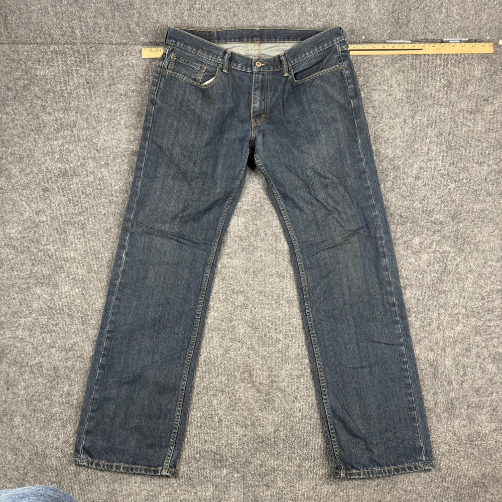 Levi's Jeans Mens Size 34x34 Blue 559 Relaxed Straight Leg Dark Wash Denim Pants